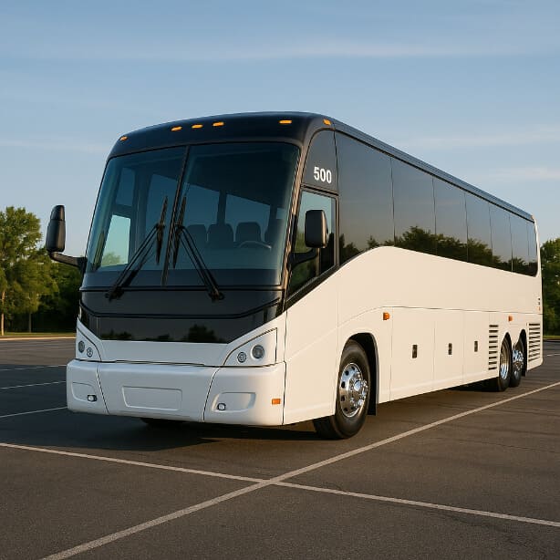56 passenger coach bus