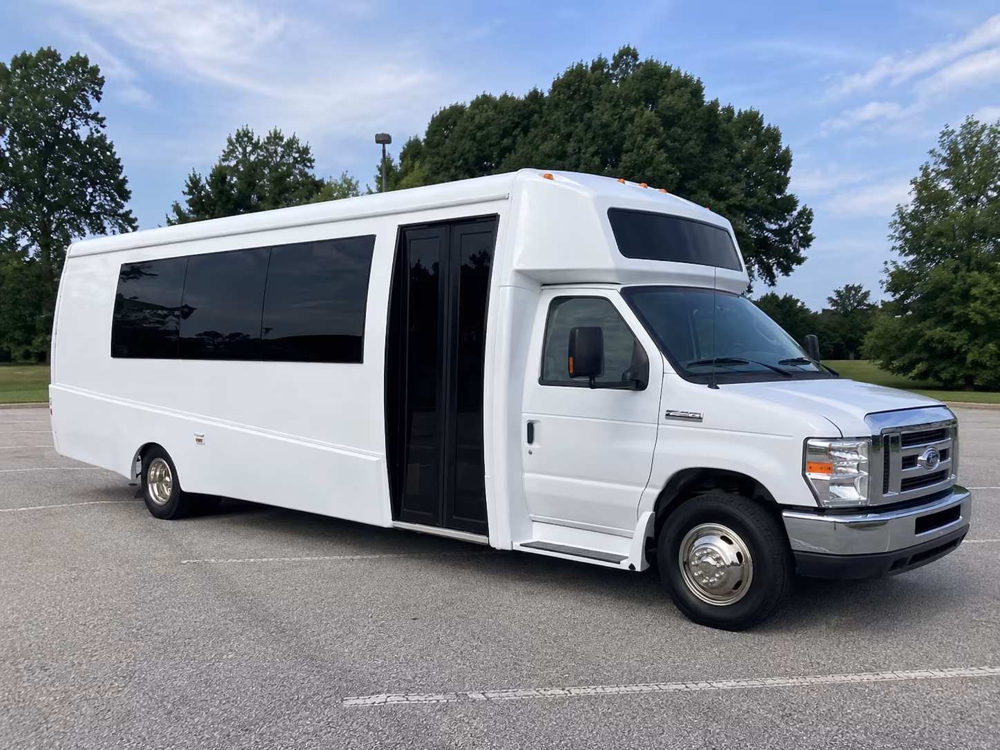 broken arrow 18 passenger party bus