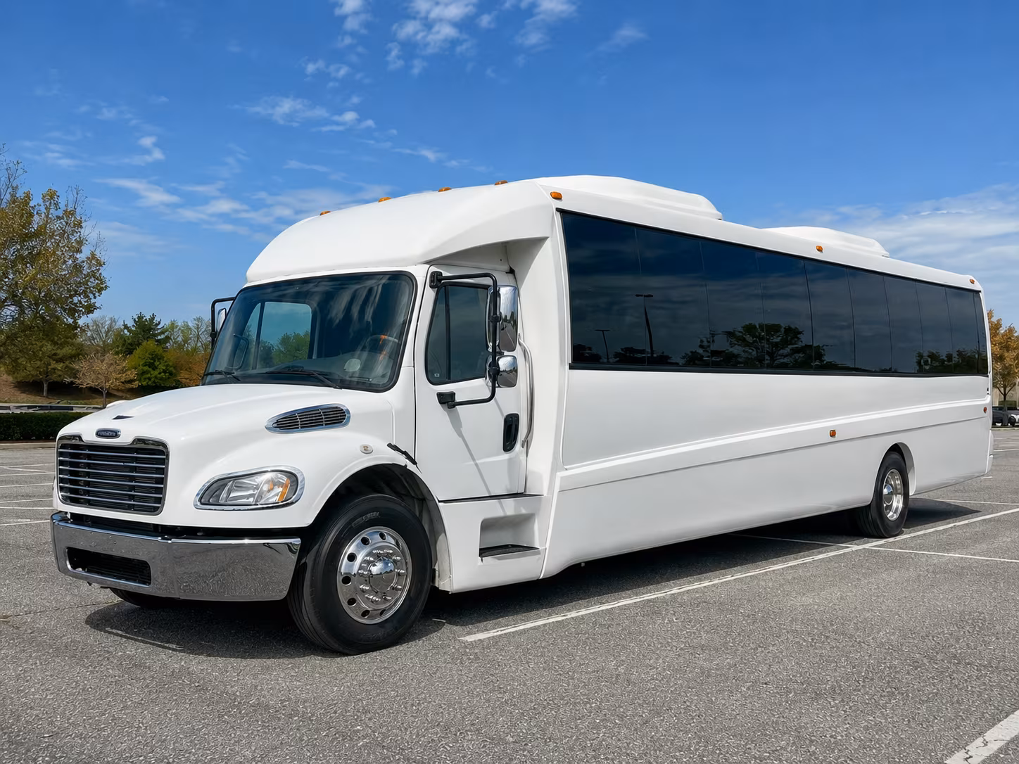 broken arrow 30 passenger party bus