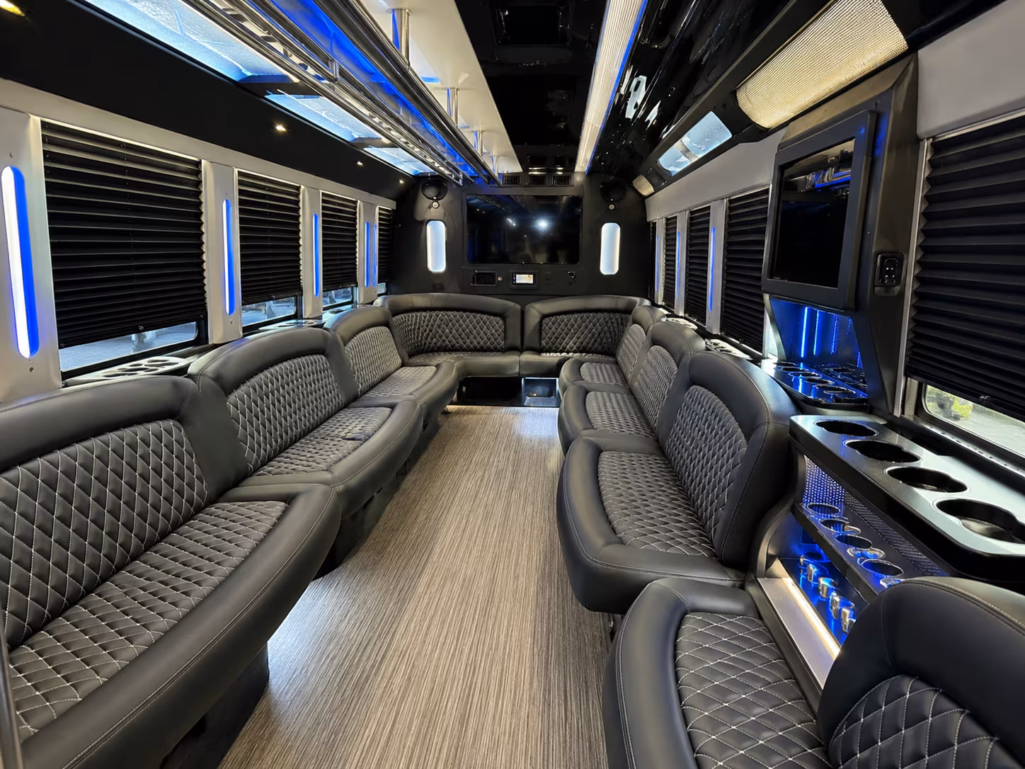 broken arrow night town party bus rental