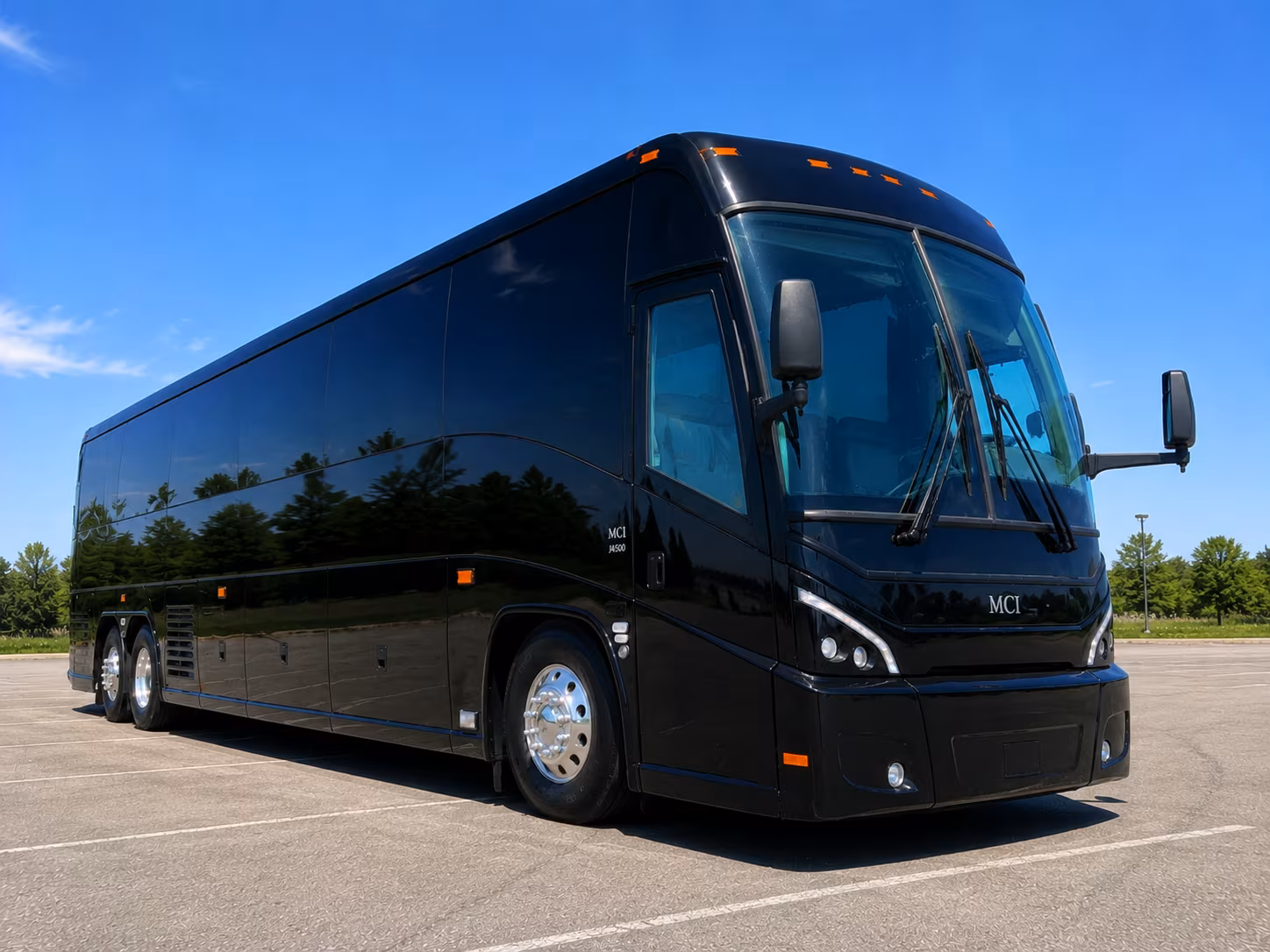 charter buses for large broken arrow prom groups and school shuttles