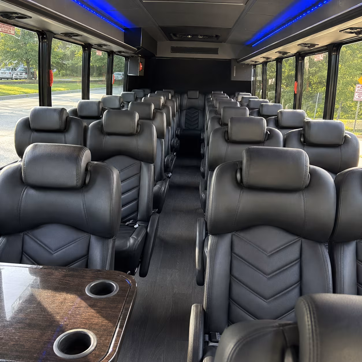 minibuses and charter buses for youth sports tournaments in broken arrow